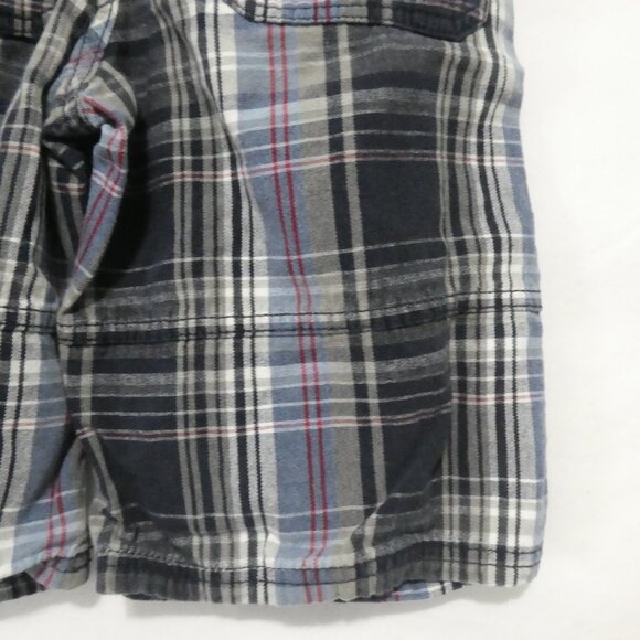 GYMBOREE | size 7 | Cotton Plaid Shorts | Front and Back Pockets - Picture 14 of 14